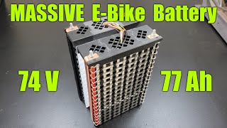 Electric Motorcycle Build  EBike  Gen II Ep 3 77 Ah Battery [upl. by Charmion923]