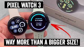 Pixel Watch 3 Detailed HandsOn 23 New Things To Know [upl. by Gunning]