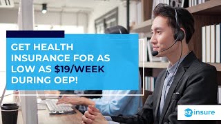 Get Health Insurance For as Low as 19week During OEP [upl. by Klemens]