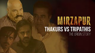 Thakur vs Tripathis  The Origin Story  Mirzapur S1  Pankaj Tripathi  Divyenndu  Ali Fazal [upl. by Fenny618]