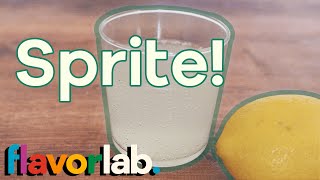 How to make Sprite  lemon lime soda from scratch [upl. by Eanerb48]