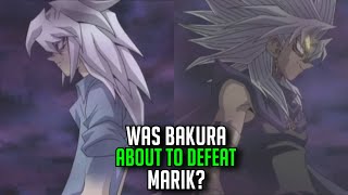 Was Bakura About To Defeat Marik Showdown In The Shadows [upl. by Eednak733]