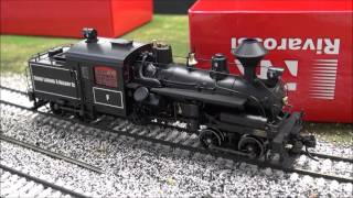 Review Rivarossi Two Truck Heisler HO Scale Locomotive [upl. by Alat279]