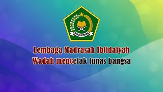 MARS MADRASAH IBTIDAIYAH  VOCAL  LIRIK [upl. by Enomys]