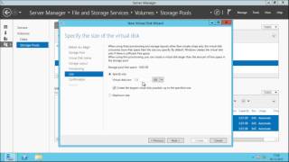 Storage Spaces  Part 3  Create a Storage Space Virtual Disk [upl. by Ennovyhs]