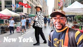 New York Chinese Woman Shocked To See Black Man Speaks Fluent Chinese [upl. by Sension731]