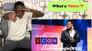 African Reacts To J Lalrosanga Icon top 5  LPS Youth Icon 2024 Grand Finale [upl. by Ardussi667]