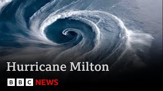 “A matter of life and death”  millions flee Florida hurricane  BBC News [upl. by Florette]