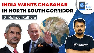 India asks for Chabahar ports inclusion in North South Corridor UPSC IAS PathFinder [upl. by Okeim507]