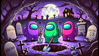 Haunted GRAVEYARD Dig Among Us Impostors FACE a Midnight Mystery 🌕🪦 [upl. by Aleras675]