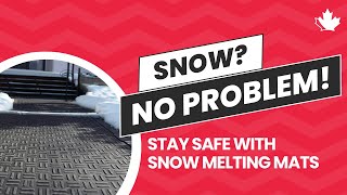 Snow No Problem Stay Safe with Heated Mats [upl. by Ellehciram]