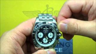 Breitling Chronomat B01 01 Video Review 2 [upl. by Scever874]