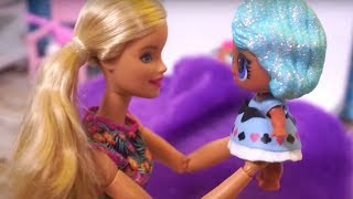 BARBIE Helps LOL SURPRISE DOLLS Get Ready For School Morning Routine Night Routine [upl. by Amsed]