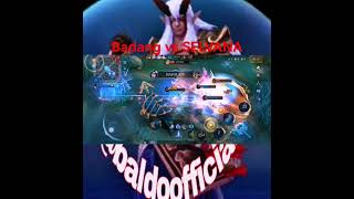 Badang VS SELVANA mobilelegends baldoofficial mlbb YTSHORT YTSHORTSVIDEO CAPCUT HIGHLIGHTS [upl. by Nylyrehc]