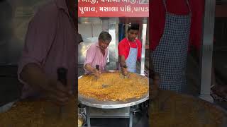 Surat Most Famous Daruwala Pao Bhaji Making From Scratch  Indian Street Food  Surat  Gujarat [upl. by Enitsua]