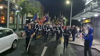 Shankill Protestant Boys Full Clip 4K  Mid Ulster Memorial Parade 2023 [upl. by Cocke]