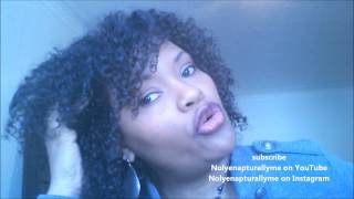 How To Make Fine Low Density Natural Hair Look Super Full and Fluffy [upl. by Yadsnil]