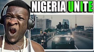 AMERICAN RAPPER REACTS  J Hus  Militerian ft Naira Marley Official Music Video [upl. by Ocimad408]