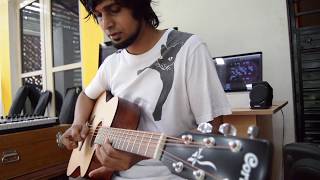 Neele Neele Ambar Par  Instrumental Guitar Cover [upl. by Ailefo]