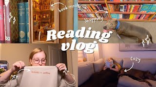 Building my first Book Nook amp so many books  Reading Vlog [upl. by Engel]