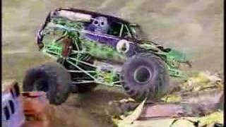 Monster Jam  Grave Digger Monster Truck Freestyle from St Louis [upl. by Fedora238]