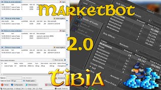 OldBot Tibia Bot  MARKETBOT no Tibia Global v20 [upl. by Etolas]