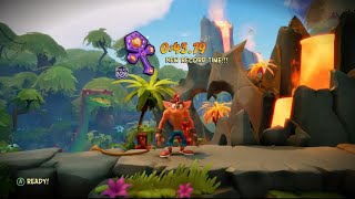 Crash 4 Blast To The Past Developer Time [upl. by Davidson]