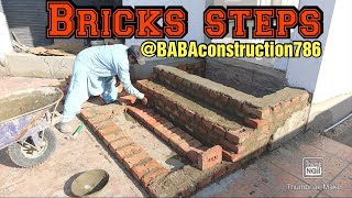 Bricks Steps BABAconstruction786 [upl. by Virendra]