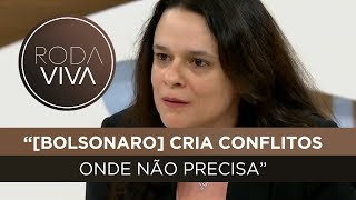 Janaína Paschoal responde se há risco de Bolsonaro não concluir mandato [upl. by Pet586]