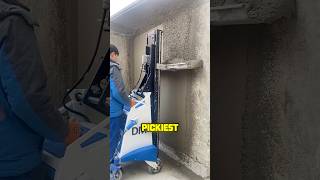 🚀 This Machine Plasters Walls in Seconds 🤯👷‍♂️ construction youtubeshorts youtube [upl. by Annyl]