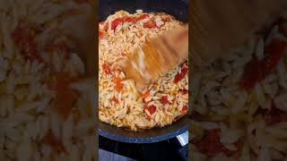 Orzo tomato pasta  Ideal one pot dinner [upl. by Adalheid]