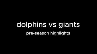 Dolphins vs Giants U16 Highlights [upl. by Ihc303]