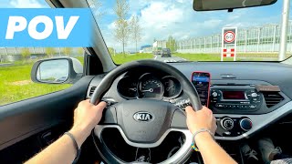 Kia Picanto 10 CVVT 69HP POV Drive amp 0100 Acceleration 2012 🚀 [upl. by Nhar]