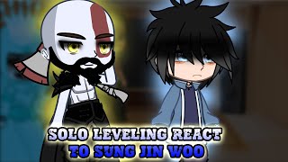 solo leveling react to sung jin woo  01  solo leveling  gc [upl. by Susann]