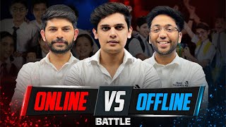 Online vs Offline Battle 🔥  Class 9th and 10th  Next Toppers [upl. by Pacificia817]