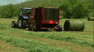 Round Bale Silage [upl. by Anerres]