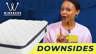 Downsides Of The WinkBed Mattress  Watch Before Buying [upl. by Anihtyc]