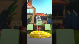 🧟 sushimonsters vs Plants 🌻 RobloxAnimation shorts short memes roblox asmr [upl. by Dolph]