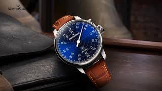 MeisterSinger  the new Bell Hora with hour strike [upl. by Notsirt601]