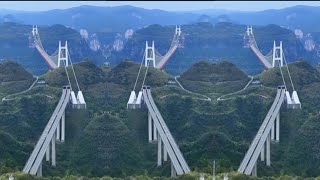 Discovering the Aizhai Bridge The Worlds Highest Suspension Bridge [upl. by Luana157]