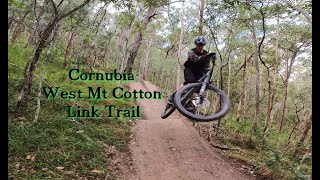 Cornubia MTB West Mt Cotton link trail [upl. by Akimed]