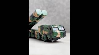 Diecast 1100 Scale Rocket Force Dongfeng 100 Missile  Supersonic Power in a Miniature Model [upl. by Suirred]