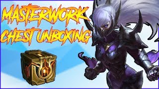 Masterwork Chests UnboxingLeague of Legends [upl. by Solrak]