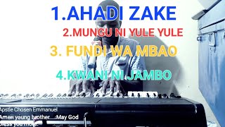 Ahadi zake Mungu ni yule yule nimependwa na fundi wa mbao and Liseme worship mood [upl. by Ateuqirne185]