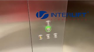 InterLift Traction Elevator at Outlet Premier Parking Garage in Puebla Mexico [upl. by Sucramd]