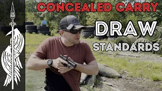 Concealed Carry 7 Yard Draw Standards [upl. by Areemas510]