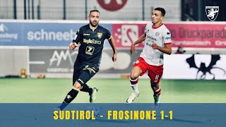 SERIE B 2425  SUDTIROL  FROSINONE 11 [upl. by Mallin987]