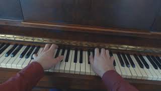 C418  Wet Hands Minecraft Played on an Old Piano [upl. by Oirazan887]