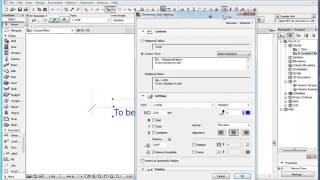 Multirow Dimension Text in ARCHICAD [upl. by Elma]