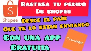 SHOPEE RASTREA TU PEDIDO 2022 [upl. by Hanahsuar]